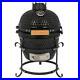 13_inch_Charcoal_Smoker_Grill_Ceramic_Metal_Outdoor_BBQ_Smoking_with_Thermometer_01_ftxq