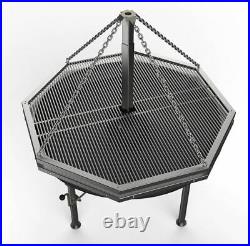 1.4m Large Swing Grills. German and Christmas Market catering. BBQ Barbecue