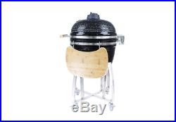 21 BBQ-BITS Kamado BBQ Grill Smoker Ceramic Egg Charcoal Cooking Oven Outdoor