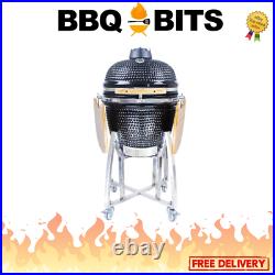 21 Bbq-bits Kamado Bbq Grill Smoker Ceramic Egg Charcoal Cooking Oven Outdoors