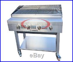 4 Burner Gas Charcoal Bbq Grill / Char-grill Heavy Duty For Commercial Use 440