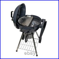 57cm Kettle Charcoal BBQ Grill- SNS Grills America- Slow N Sear BBQ Smoker combo