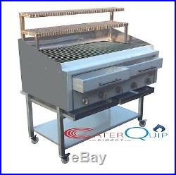 5 Burner Gas Charcoal, Wood Burning Bbq Char Grill Heavy Duty For Commercial Use