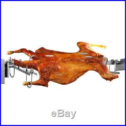 60kg Spit Hog Roaster Bbq Lamb Goat Pig Rotisserie Spit Roast Grill Barbecue Uk