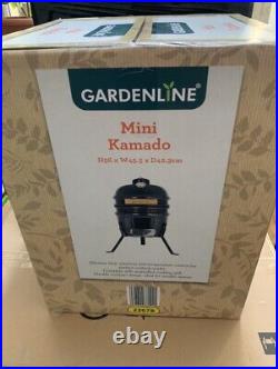 ALDI Gardenline Mini Kamado BBQ Ceramic Egg Barbecue Grill Outdoor Cooking