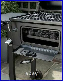 Amaze Uniflame Classic Barbecue Gas & Charcoal SMOKER Cooking Combination Grill