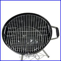 Azuma Kettle BBQ Charcoal Barbecue Portable Grill Lid Thermometer Vent 96cm