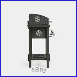 BBQ Barbecue Grill Compact Charcoal Burner Outside Garden Patio Cooking