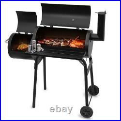 BBQ Barbecue Wheel Grills Movetable Party Outdoor Camping Garden Smoke Charcoal
