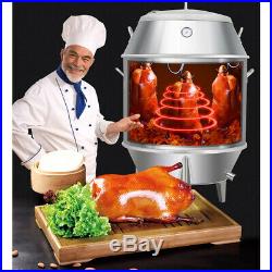 BBQ Chicken Duck Grill Roast Baking Roaster Carbon Cooking Stainless Steel