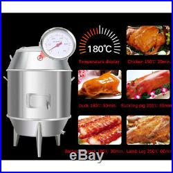 BBQ Chicken Duck Grill Roast Baking Roaster Carbon Cooking Stainless Steel