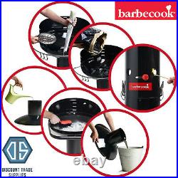 Barbecook Loewy 45 Barbecue Charcoal Grill Quick Start & Easy Clean BBQ Barrel