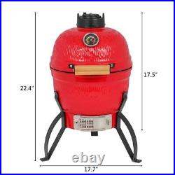 Barbecue Smoker Grill Charcoal Roaster BBQ Stove Home Garden Picnic Outdoor UK