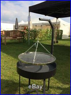 Bbq swing grill charcoal, catering unit