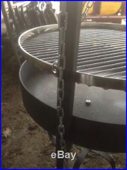 Bbq swing grill charcoal, catering unit