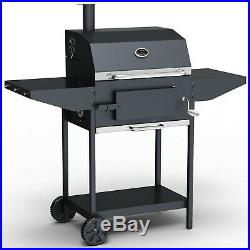 BillyOh Kentucky Smoker BBQ Charcoal Grill Outdoor Hooded Barbecue with Chimney