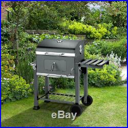 BillyOh Texas Smoker BBQ Charcoal Grill Portable Party Outdoor Barbecue Grey