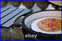 Black Bull Kamado 23.5 BBQ Grill Smoker Ceramic Egg Charcoal Oven Outdoor