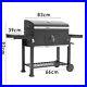 Black_Charcoal_BBQ_Grill_Garden_Picnic_Barbecue_Stove_Trolley_with_Shelf_Wheeled_01_ekoy
