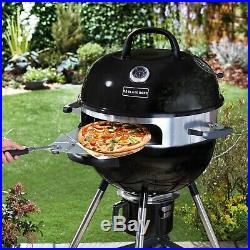Blazebox 21 Charcoal Kettle Barbecue Grill Portable Pizza Oven Garden BBQ NEW