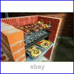 Built In Grill Oven Brick Stone BBQ DIY Kit Charcoal Outdoor Barbecue garden