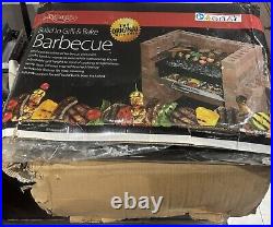 Built In Grill Oven barbecue Brick heating BBQ DIY garden Charcoal (rrp 140£)