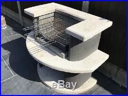 Buschbeck Luzern Masonry Barbeque + Addt Grill + Cover + Fire Grate/Ash Pan