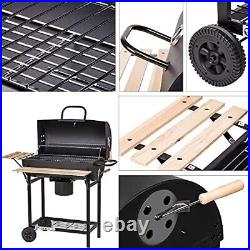 Charcoal BBQ Grill, Barrel BBQ XX Large, Outdoor Garden Barbecue Heat