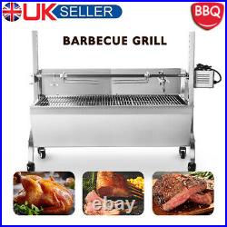 Charcoal BBQ Spit Roast Grill Barbecue Hog Roast Machine Roaster With 20w Motor