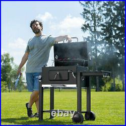 Charcoal BBQ's Heat Indicator Barbecue Outdoor Garden Patio Grills Black New