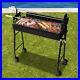 Charcoal_Trolley_BBQ_Garden_Outdoor_Barbecue_Cooking_Grill_Powder_Wheel_New_01_sw