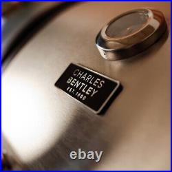 Charles Bentley 2+1 Burner Gas Grill & Charcoal Grill BBQ 147.5 x 52 x 110cm