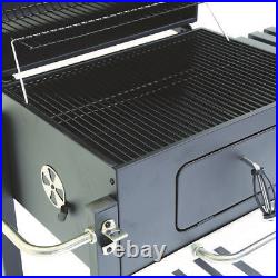 Charles Bentley American Large Portable Grill Charcoal BBQ 60x 45cm Cooking Area