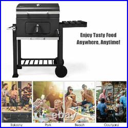 Charles Bentley Large Portable Grill Charcoal BBQ Outdoor 60x 45cm Cooking Area