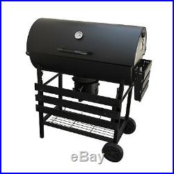 Classic Charcoal Bbq Grill Smoker Outdoor Black Patio Barbeque Foldable Portable
