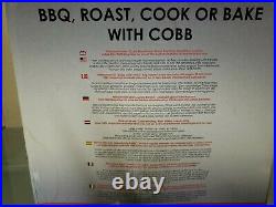 Cobb Premier BBQ Stainless Portable Indoor Outdoor Cooker Grill & Smoker New NOS