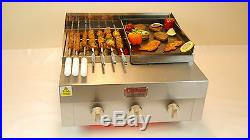 Commercial Gas Grill Charcoal Grill Griddle & Hot Plate Chargrill Bbq Grill Lpg