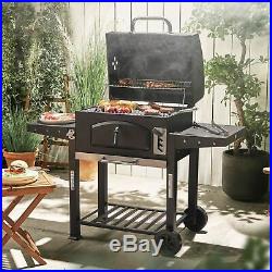 Compact Charcoal Barbecue Grill Machine Outdoor Grilling BBQ Adjustable Height