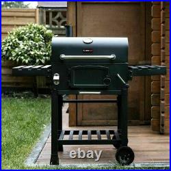 CosmoGrill Outdoor XL Smoker Barbecue Charcoal Portable BBQ Grill Garden Large