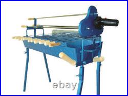 Cypriot Charcoal Rotisserie Barbecue Grill Traditional Foukou BBQ Set & Motor
