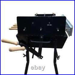 Cyprus BBQ Charcoal Rotisserie Barbecue Grill Modern Foukou Set and Motor