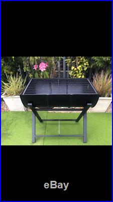 Drum bbq jerk grill swing firepit kitchen garden furniture barbecue accessories