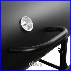 EU-AIRBIN Charcoal bbq Grill, Professional Barbecue Grill Outdoor Portable Smoke