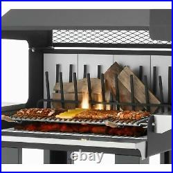 Emile South American Wood Fired BBQ Grill Premium Steel