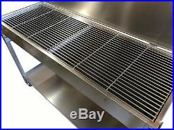 Extra Large Stainless Steel Charcoal Catering Commercial Bbq Grill