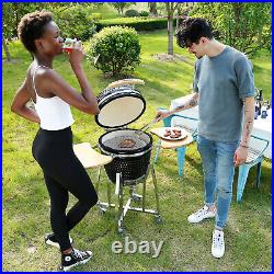 Fresh Grills Kamado BBQ Grill Charcoal Barbecue Oven and Smoker 18 Maxi