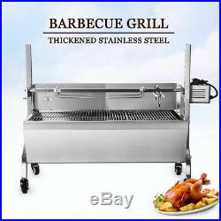 Garden Charcoal Barbecue Grill Outdoor Cooking Lamb Kabobs Rotisserie 106x44x81