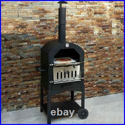 Garden Kitchen Cooking\Baking Pizza Maker Oven Charcoal BBQ Grill Smoker Outdoor