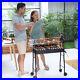 Garden_Outdoor_Charcoal_Trolley_BBQ_Barbecue_Cooking_Grill_Powder_Wheel_01_sn