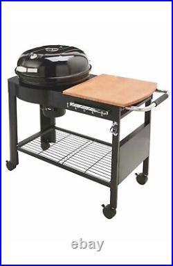Gardenline Kettle BBQ Trolley Charcoal Grill barbecue